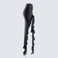 Veeti Black Jersey Ruffle Skirt