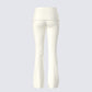 Leia Cream Foldover Legging