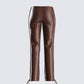 Bette Brown Lace Up Pants