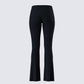 Leia Black Foldover Legging