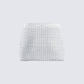 Emery Silver Net Mini Skirt