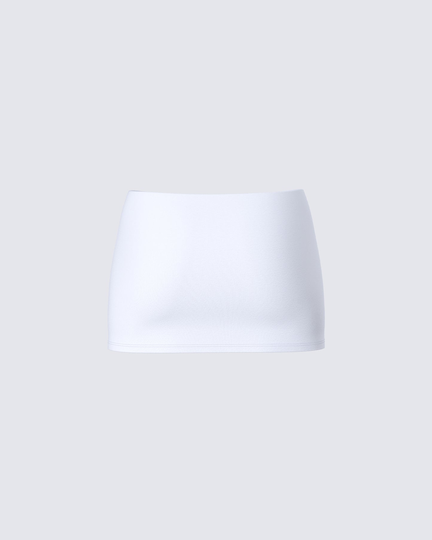 Cassandra White Mini Skirt