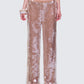 Speranza Clear Sequin Tie Pants model front