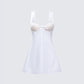 Mabel White Mini Dress product front