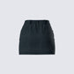 Jennifer Black Stripe Mini Skirt