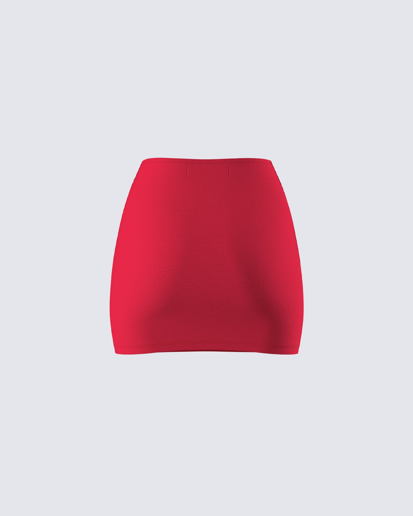 Venetia Red Heart Mini Skirt