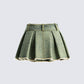 Richelle Washed Denim Mini Skirt