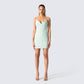 Dori Green Mini Dress