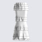Toman White Tiered Maxi Skirt 3d product front