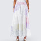 Abby Multi Floral Print Maxi Skirt