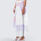 Abby Multi Floral Print Maxi Skirt
