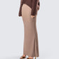 Abra Taupe Maxi Skirt