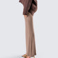 Abra Taupe Maxi Skirt