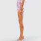 Adara Pink Ruched Mini Short