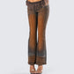 Adie Brown Denim Fur Jean