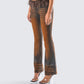 Adie Brown Denim Fur Jean