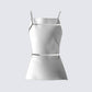 Aisha Ivory Open Back Top
