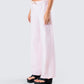 Akia Pink Stripe Drawstring Pant