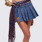Alazne Leopard Print Belt