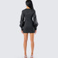 Alice Black Mini Dress
