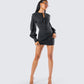 Alice Black Mini Dress