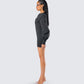 Alice Black Mini Dress
