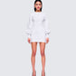 Alice White Mini Dress model front