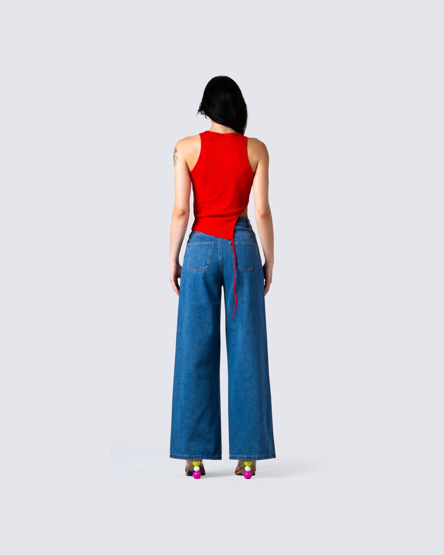 Allen Red Cut Away Tank