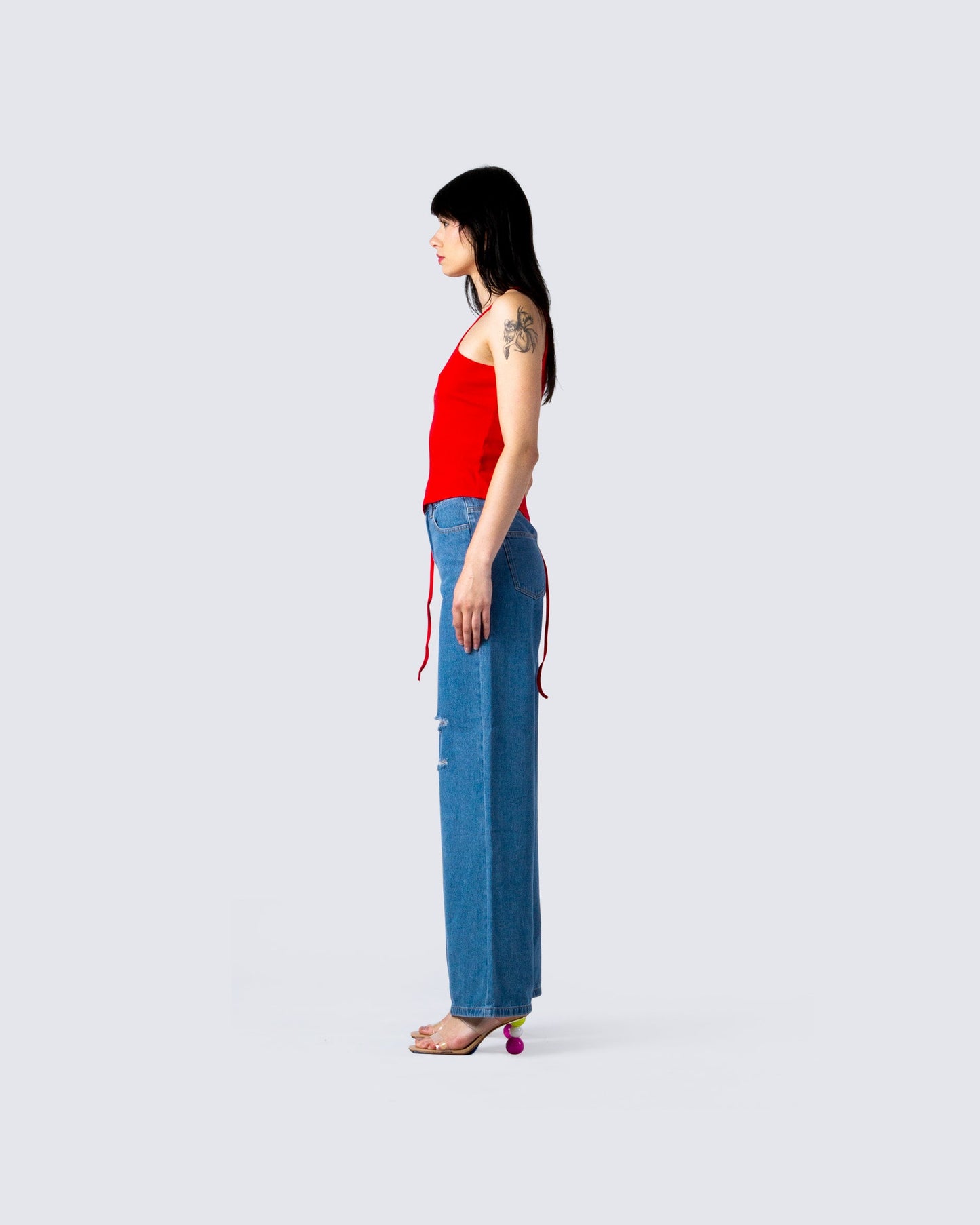 Allen Red Cut Away Tank