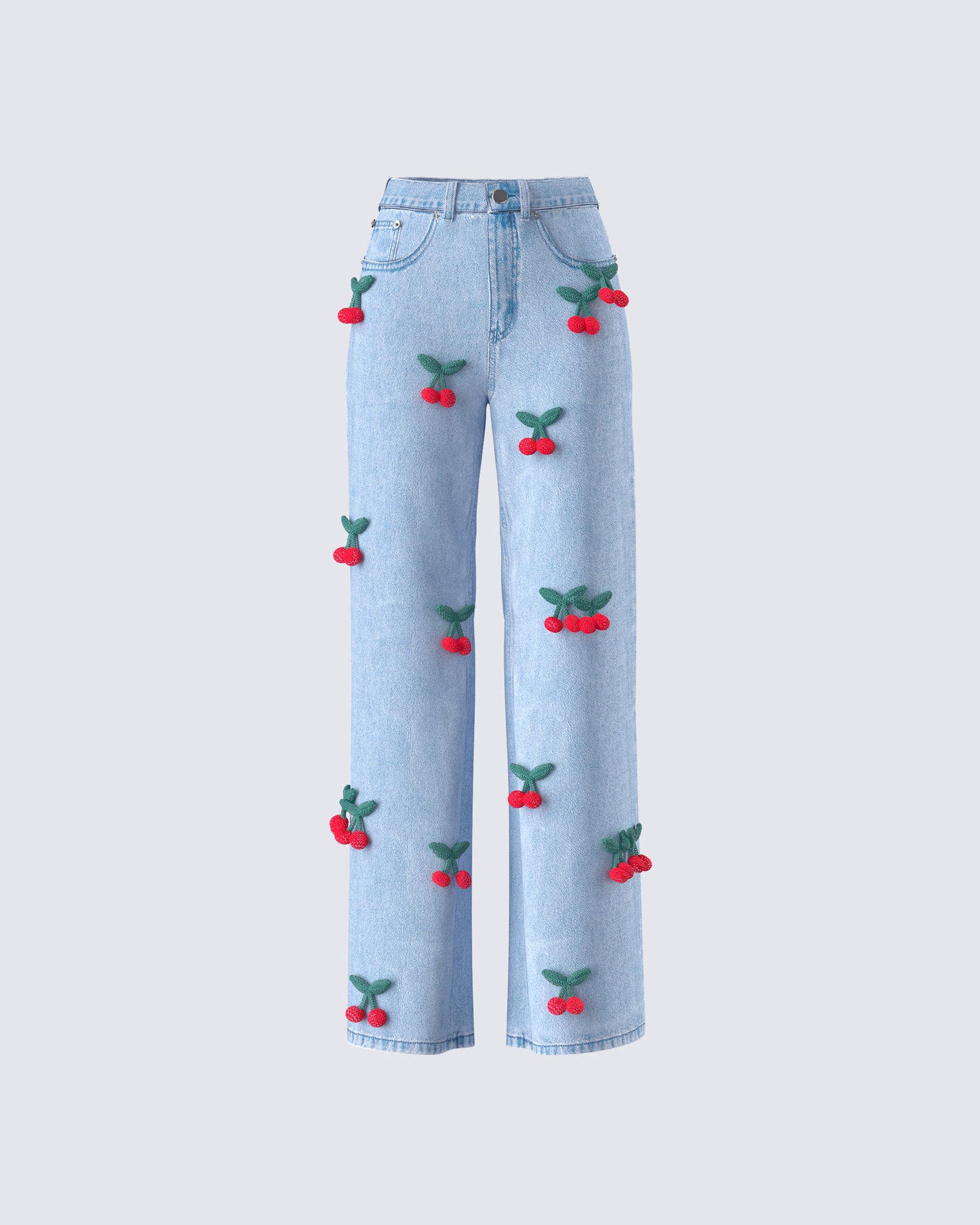 Cheri Cherry Blue Denim Jean product front