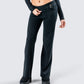 Alyssa Black Knit Pant
