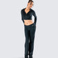 Alyssa Black Knit Pant