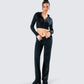 Alyssa Black Knit Set
