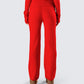 Alyssa Red Knit Pant