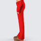 Alyssa Red Knit Pant