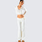 Alyssa White Knit Set