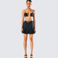 Amari Pleated Set model front