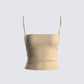 Amberly Beige Corset Top 3d product front