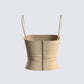 Amberly Beige Corset Top