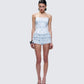 Amielle Baby Blue Hand Beaded Top