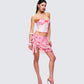 Ana Multi Floral Lace Bustier Top