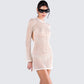 Angelina Ivory Mini Dress