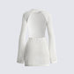 Angelina Ivory Mini Dress
