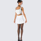Anjali Ivory Tweed Bustier Top