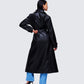 Ara Black Vegan Leather Coat