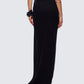 Aries Black Knit Maxi Skirt