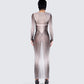Artina Multi Illusion Print Dress
