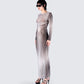 Artina Multi Illusion Print Dress