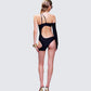 Astra Black Cut Out Swimsuit