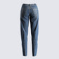 Audrey Blue Mid Rise Jeans